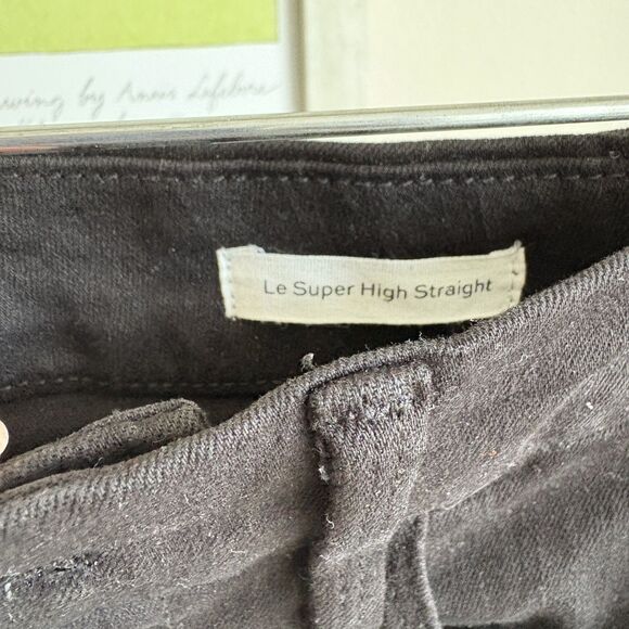 FRAME "Le Super High" Straight Jeans - Picture 7 of 10